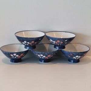 Unbranded Small Japanese bowls - Set of 5 - vintage